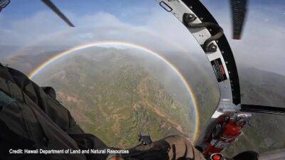 A circular rainbow? See the stunning spectacle caught on camera in Hawaii - fox29.com - Los Angeles - state Missouri - Brazil - state Hawaii - county Canyon