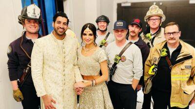 Watch: Firefighters rescue bride and groom stuck in elevator for 2 hours - fox29.com - state Pennsylvania - state North Carolina - Charlotte, state North Carolina