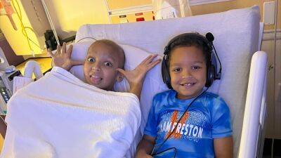 7-year-old gives gift of life to teen brother battling leukemia - fox29.com - county Dallas