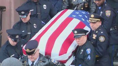 saint Peter - saint Paul - Thousands turn out to honor the life of Temple University Police Sgt. Chris Fitzgerald - fox29.com - state Texas - county Worth - city Center - city Fort Worth, state Texas
