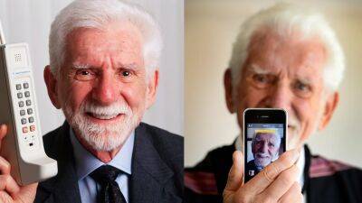 Man credited with inventing cellphone sees dark side, but also hope in new tech - fox29.com - city New York