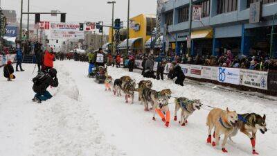 Iditarod starts with smallest field ever in iconic sled dog race - fox29.com - city Anchorage, state Alaska - state Alaska