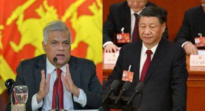 Xi Jinping - Ranil Wickremesinghe - President Wickremesinghe congratulates President Xi on third term as President - newsfirst.lk - China - Sri Lanka