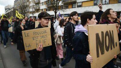 Emmanuel Macron - Gérald Darmanin - Protests erupt in France over Emmanuel Macron's retirement age bill - fox29.com - France - city Paris - county Lyon
