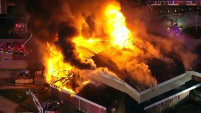 Officials: Fire crews on scene battling 4-alarm church fire in New Jersey, children evacuated - fox29.com - state New Jersey - county Florence