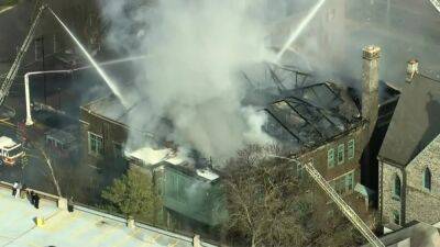 Officials: 3-alarm fire tears through Philadelphia catholic school - fox29.com - city Germantown
