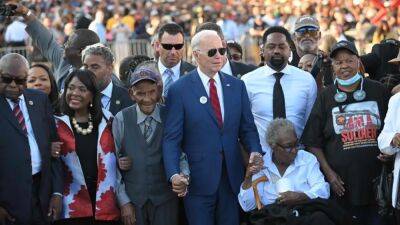 Joe Biden - John Lewis - Williams - Biden talks voting rights during trip to Selma: 'This fundamental right remains under assault' - fox29.com - Georgia - state Alabama