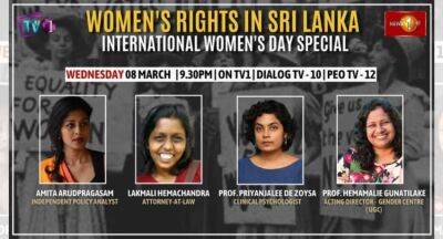 International Women’s Day Special on Face The Nation: Women’s Rights in Sri Lanka - newsfirst.lk - Sri Lanka