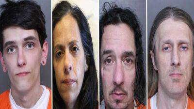 Officials: 4 arrested for selling heroin, fentanyl to undercover officer in Pennsylvania parking lot - fox29.com - state Pennsylvania - state New Jersey - county Monroe - Jersey - city Paterson, state New Jersey - county Conway