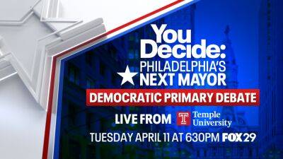 Jeff Cole - Thomas Drayton - Philadelphia's Next Mayor: Democratic Primary Debate on FOX 29 - fox29.com