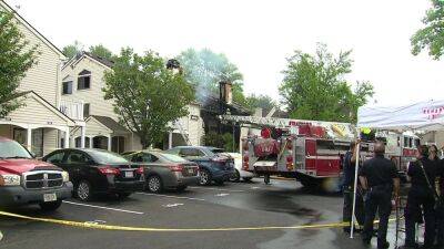Firefighter injured after 3-alarm fire erupts at condo complex in Camden County, officials say - fox29.com - state New Jersey - county Camden - Jersey