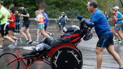 John Lamparski - Rick Hoyt, who became a Boston Marathon fixture with father pushing wheelchair, dies at 61 - fox29.com - county Marathon - city Boston, county Marathon