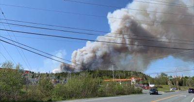 Homes ‘engulfed in flames’ from N.S. wildfire, residents in Halifax suburb evacuated - globalnews.ca - Canada - county Halifax - city Winslow