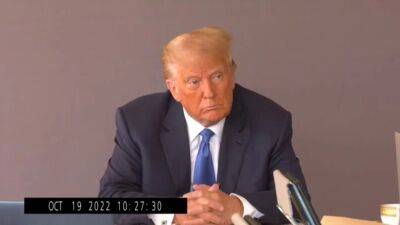 Donald Trump - Jean Carroll - Trump deposition video in rape trial released - fox29.com - New York