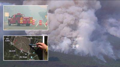 Allen Road Fire: Uncontained wildfire torches thousands of acres in NJ - fox29.com - state New Jersey - county Burlington - county Forest - county Ocean