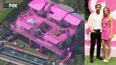 Ryan Gosling - Margot Robbie - Barbie dream house spotted in Malibu - fox29.com - county Los Angeles - city Malibu