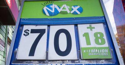 Lotto Max - $70M Lotto Max ticket not validated and has expired, OLG says - globalnews.ca - city Scarborough