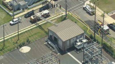 Substation fire causes island-wide power outage in Wildwood, police say - fox29.com