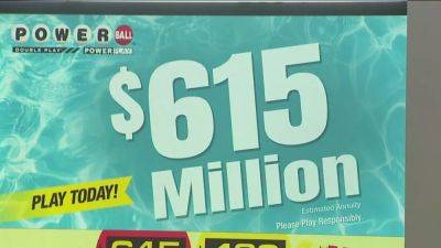 Mega Millions - 'I'd take care of my family': Powerball players hopeful for $615 million jackpot - fox29.com - state Hawaii
